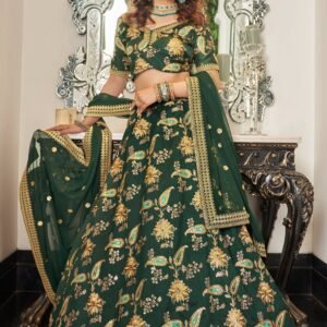 Green Lehenga Choli