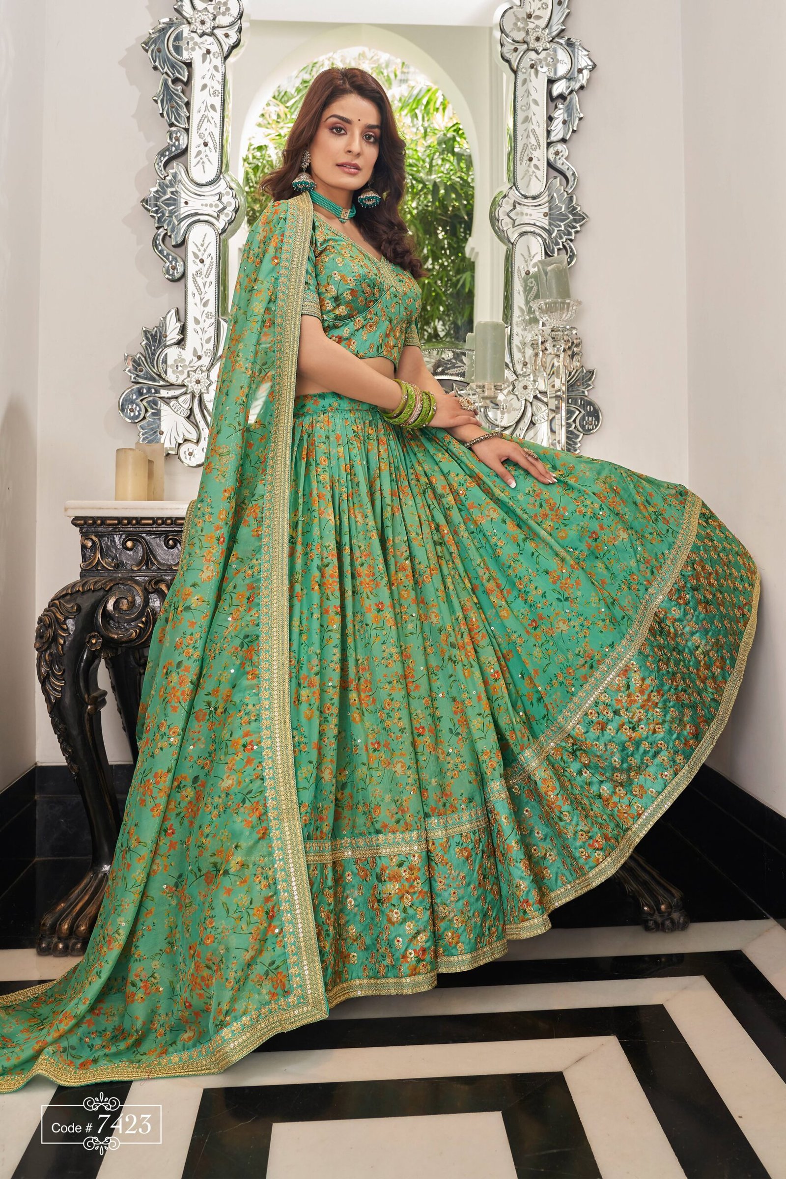 Lehenga Choli Cultural Wedding